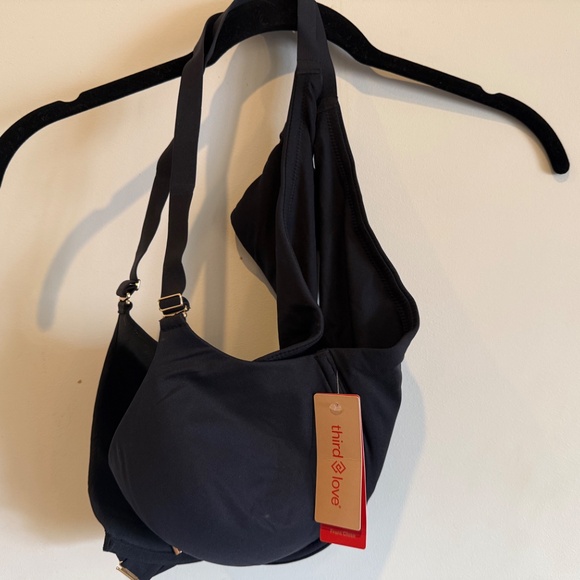 ThirdLove Front-close T-shirt bra Black 40B NWT - Picture 5 of 6